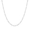 Silver Paper Clip Chain Necklace